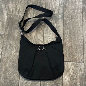 NWOT Black Nylon Travelon Anti-theft Crossbody Travel Bag